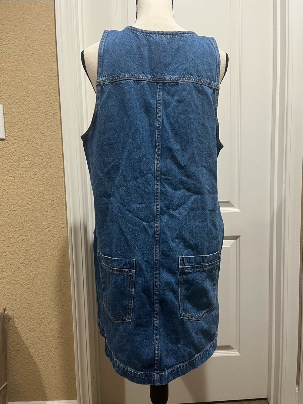 AMERICAN EAGLE DENIM JUMPER DRESS - Picture 3 of 11